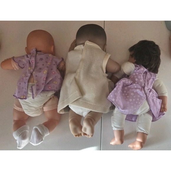 Lot‎ of 3 Baby Dolls • Baby Alive Hasbro • Berenguer / JC Toys Realistic Baby... - Picture 6 of 6